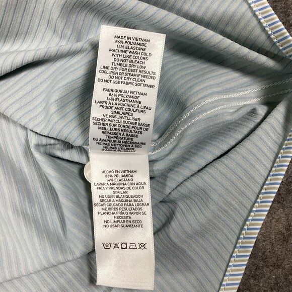 RHONE Commuter Stretch Button Lightweight Shirt Long Sleeve Men’s Size S/P Slim - Picture 14 of 16